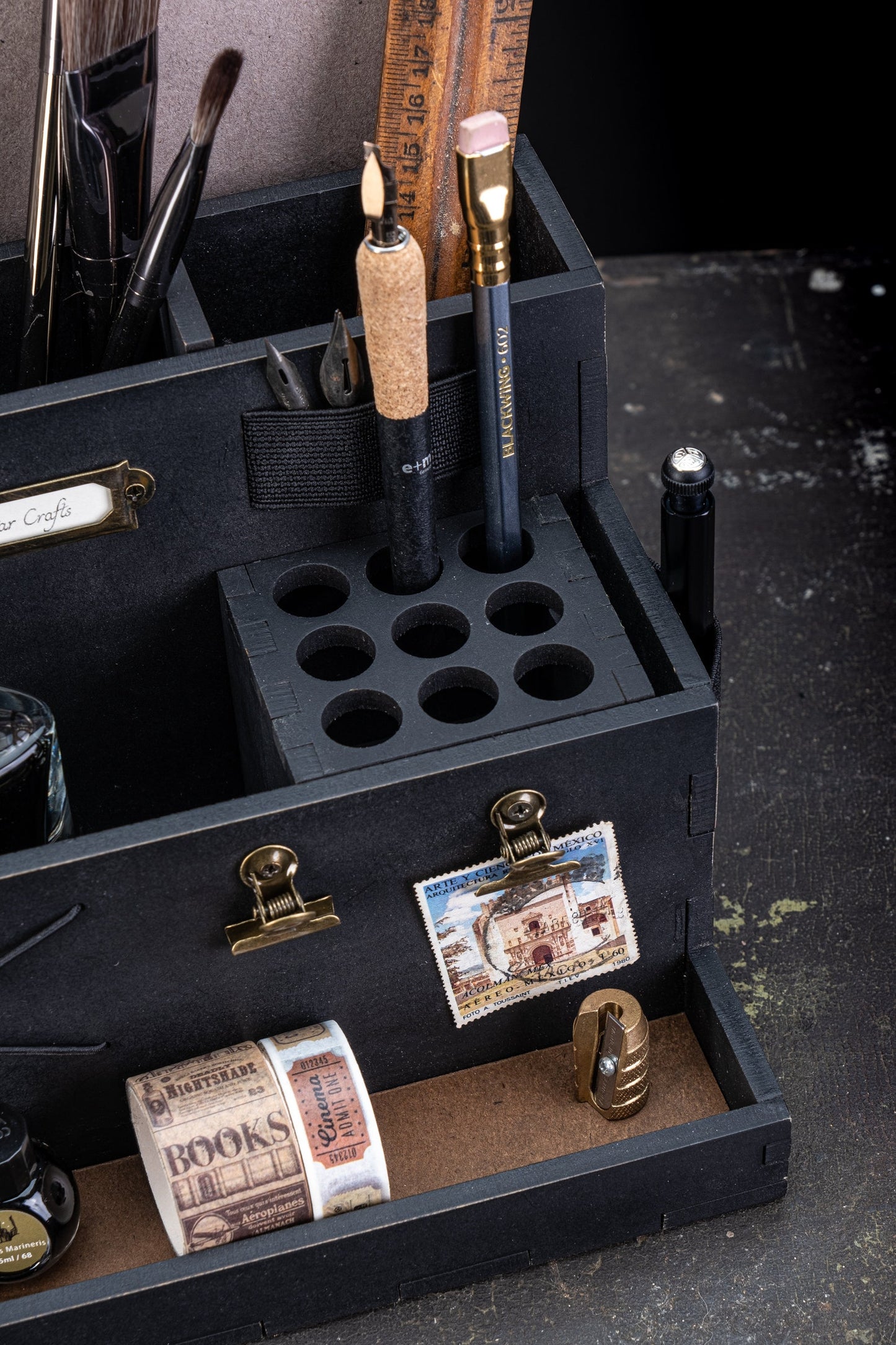 Vintage Desk Organizer